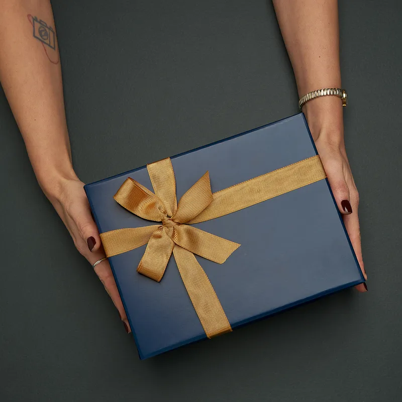 Flork Birthday Gift Box with Necklace for Her