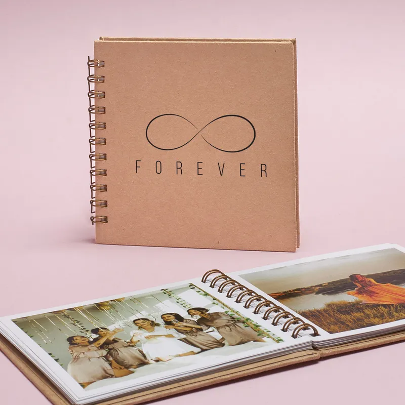 Forever Cover Printed Photo Album Gift for Lover