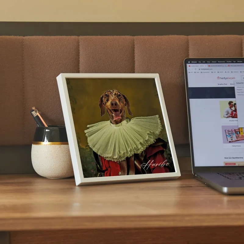 Framed Personal Pet Portrait Design