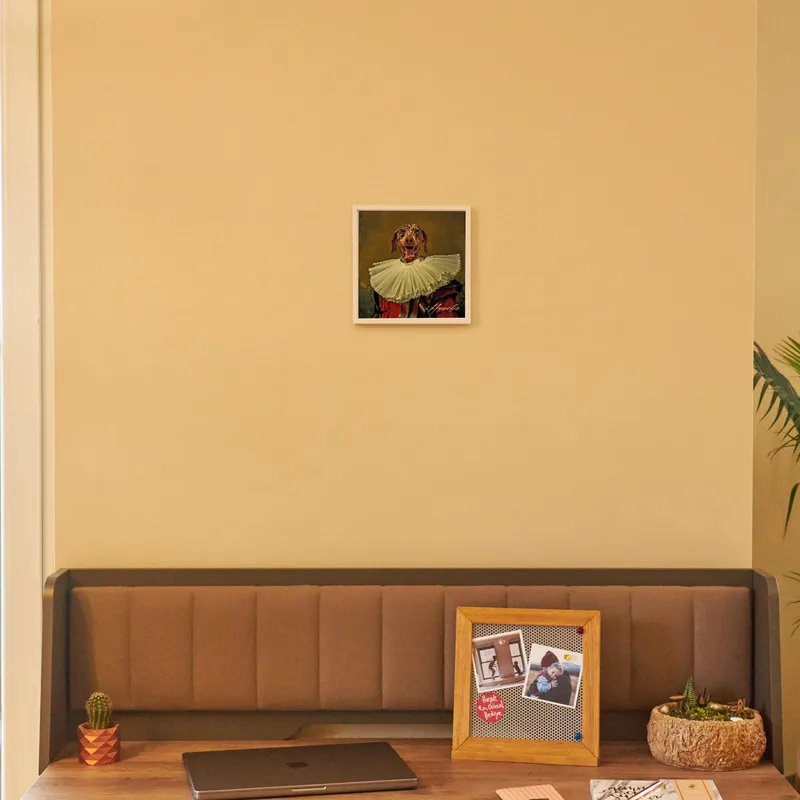 Framed Personal Pet Portrait Design