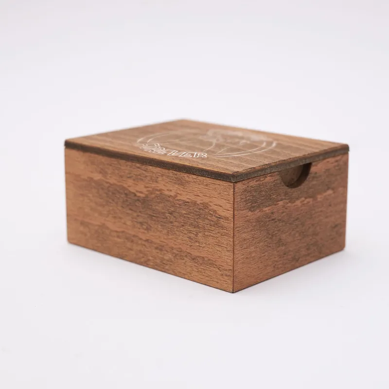 Friends Forever Design Wooden Photo Box with 70 Photos