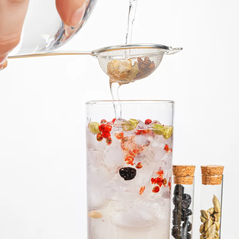 Fruity Design Personalized Gifts for Friends Special Gin Set with Wooden Box