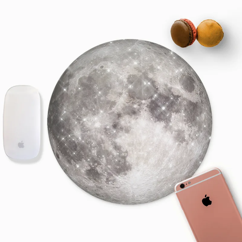 Lunar Design Mousepad – Ideal Gift for Space Enthusiasts
