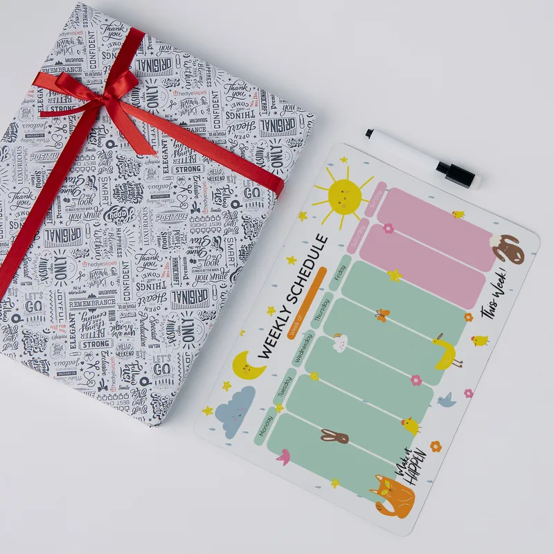 Fun Weekly Magnetic Planner for Kids