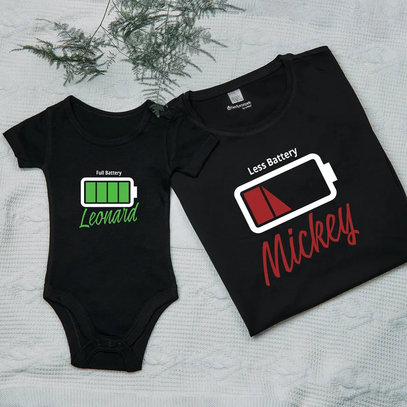 Funny Dad & Baby Matching T-Shirt Set - Perfect Newborn Gift