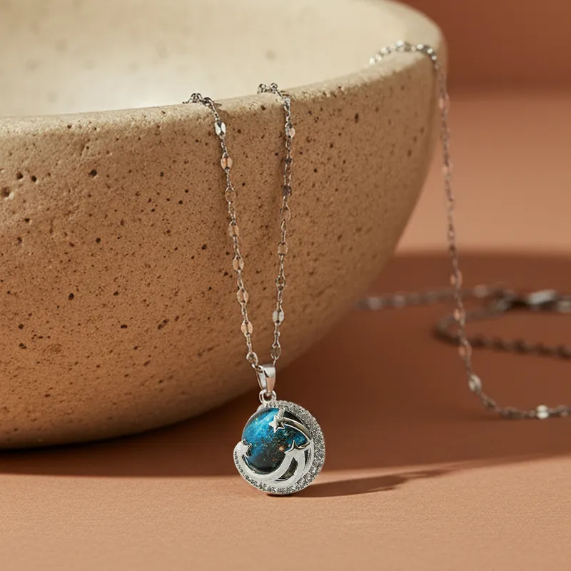 Galaxy Themed Necklace for Women