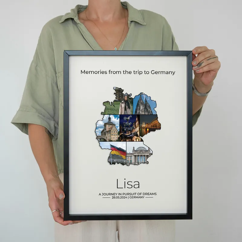 Germany Travel Memories 12x16 Photo Frame