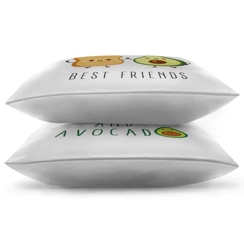 Gift for a Friend Decorative Avocado Pillow