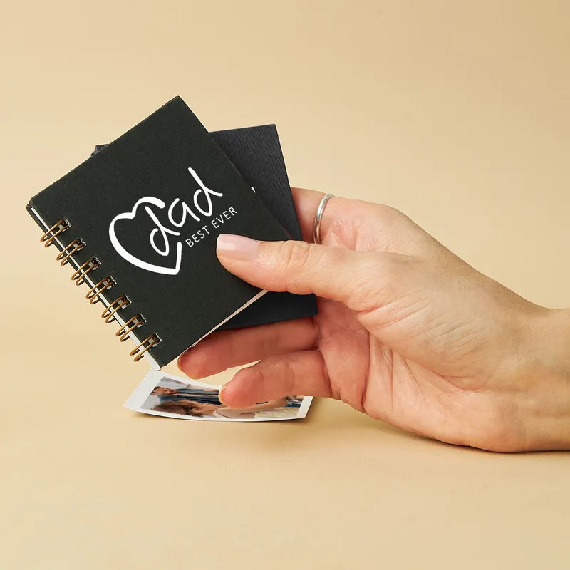Gift for Dad Best Ever Dad 40 Photo Mini Album for Father's Day