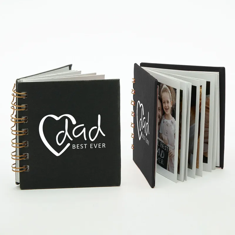 Gift for Dad Best Ever Dad 40 Photo Mini Album for Father's Day