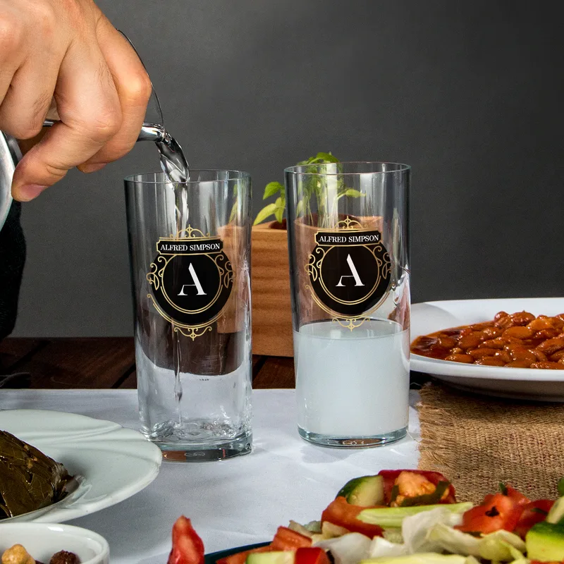 Personalised Raki Glass Set for Dad – Thoughtful Gift Idea