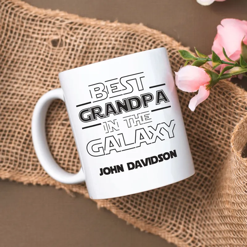 World's Greatest Grandpa Custom Photo Mug