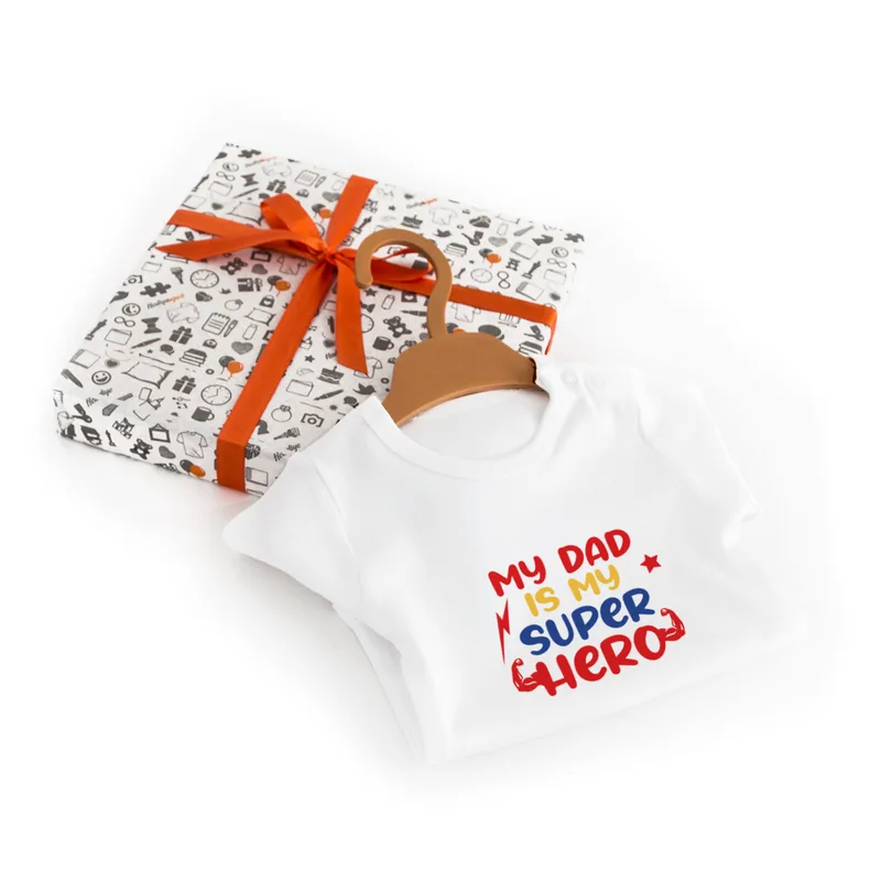 Gift for Super Hero Dads Baby Bodysuit