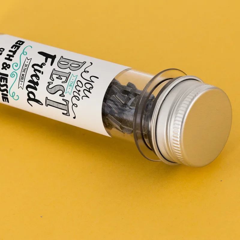 Personalised Best Friend Puzzle Gift in Message Bottle