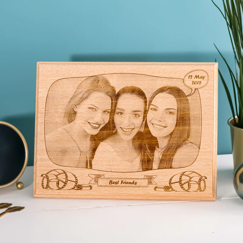Gifts for Best Friends Wooden Photo Frame