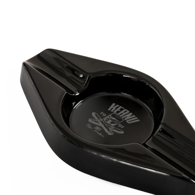 Gifts for Boyfriend Personalized Black Cigar Ashtray