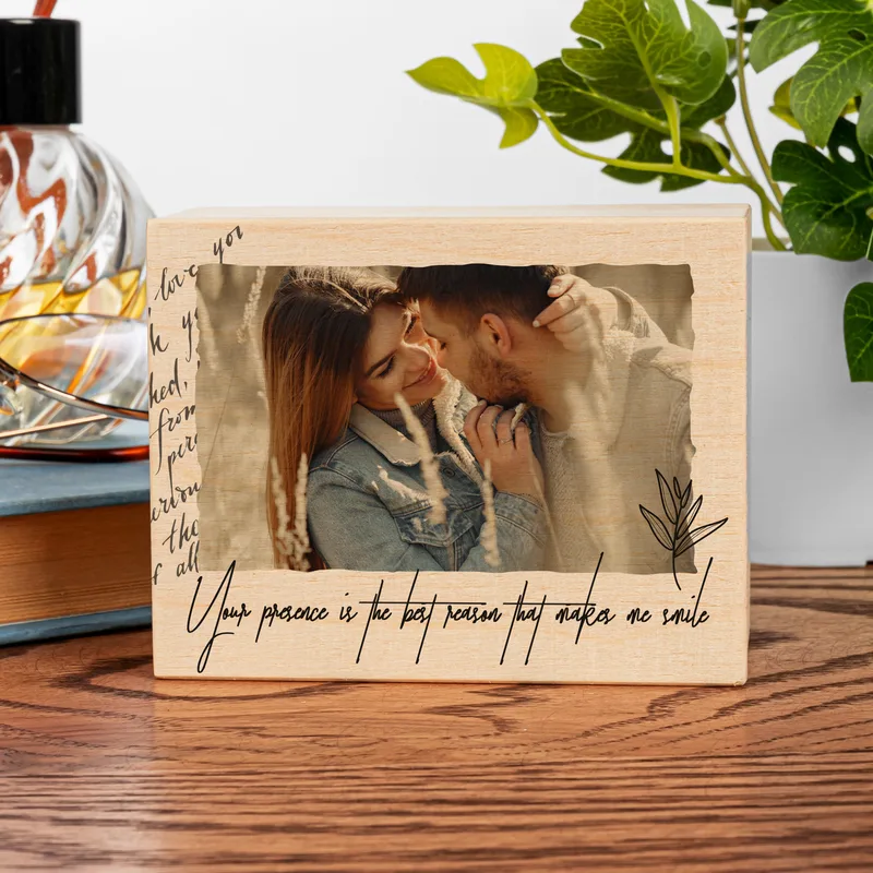 Personalised Romantic Music Box with Photo and Message