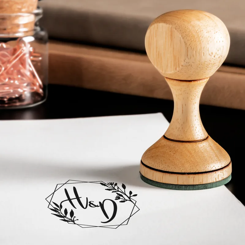 Personalised Wedding Stamp for Invitations
