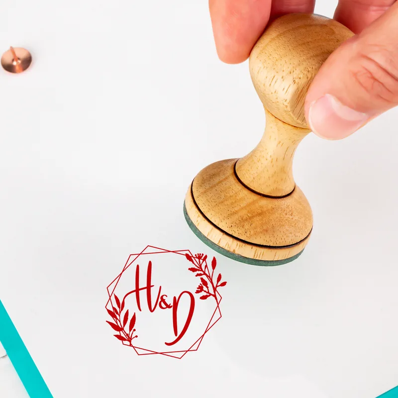 Personalised Wedding Stamp for Invitations