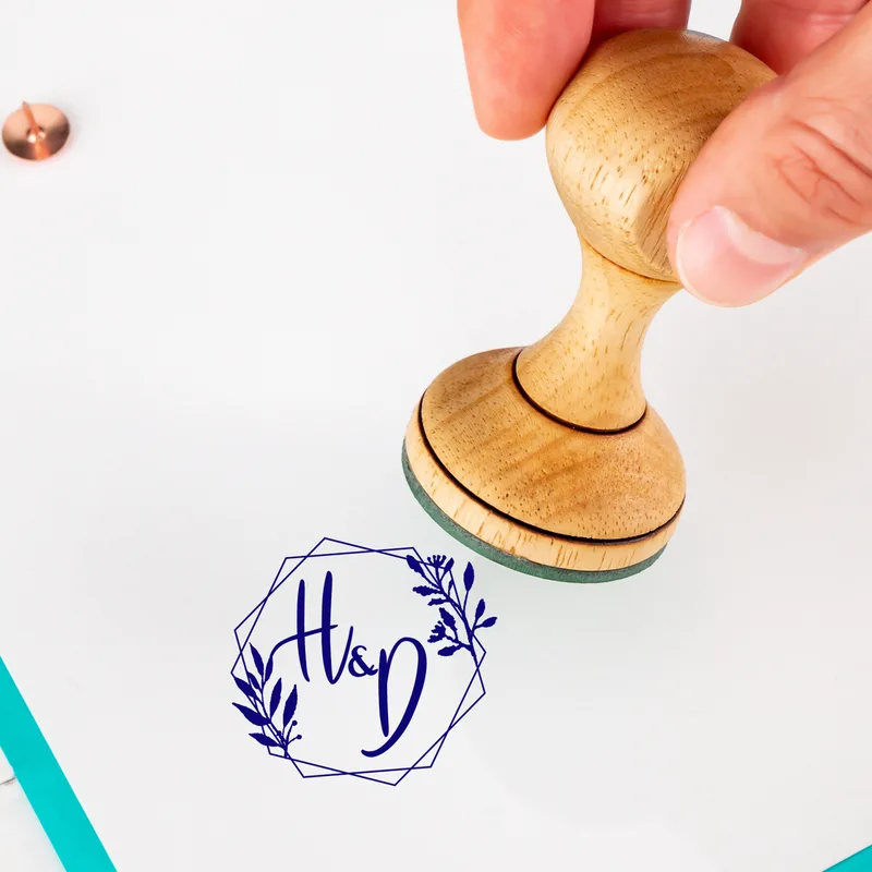 Personalised Wedding Stamp for Invitations