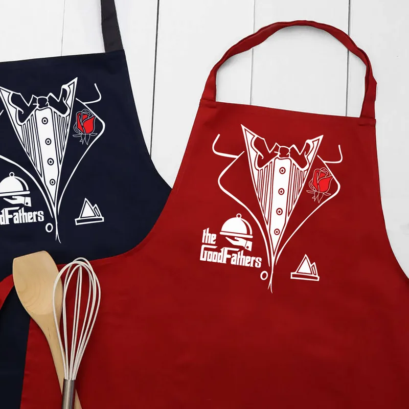 Gifts for Dad the Godfather Design Kitchen Apron