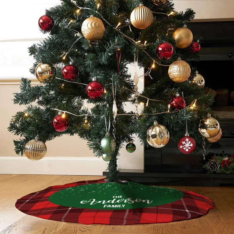 Gifts for Family Personalized Christmas Tree Skirt