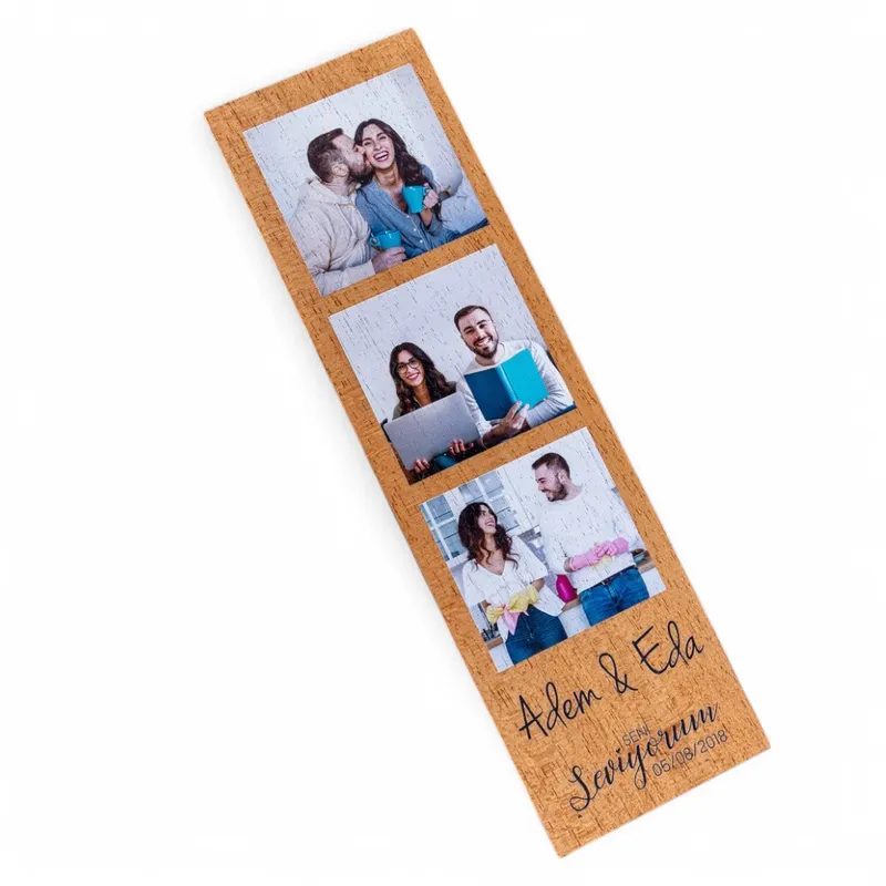 Personalised Wooden Photo Frame for Girlfriend