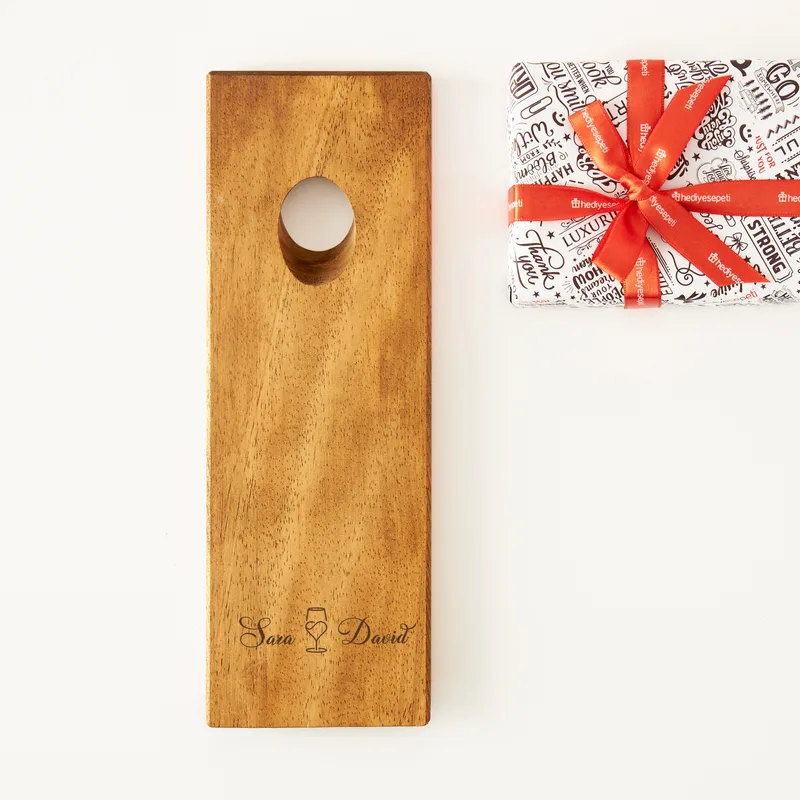 Gifts for Girlfriend Wooden Custom Wine Bottle Holder