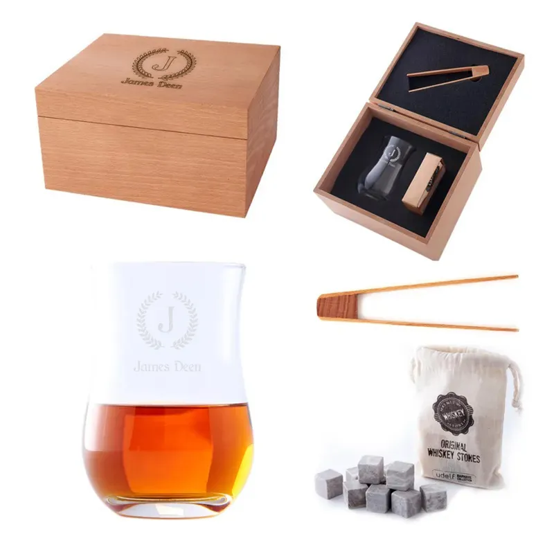 Personalised Toronto Whisky Tasting Set for Men