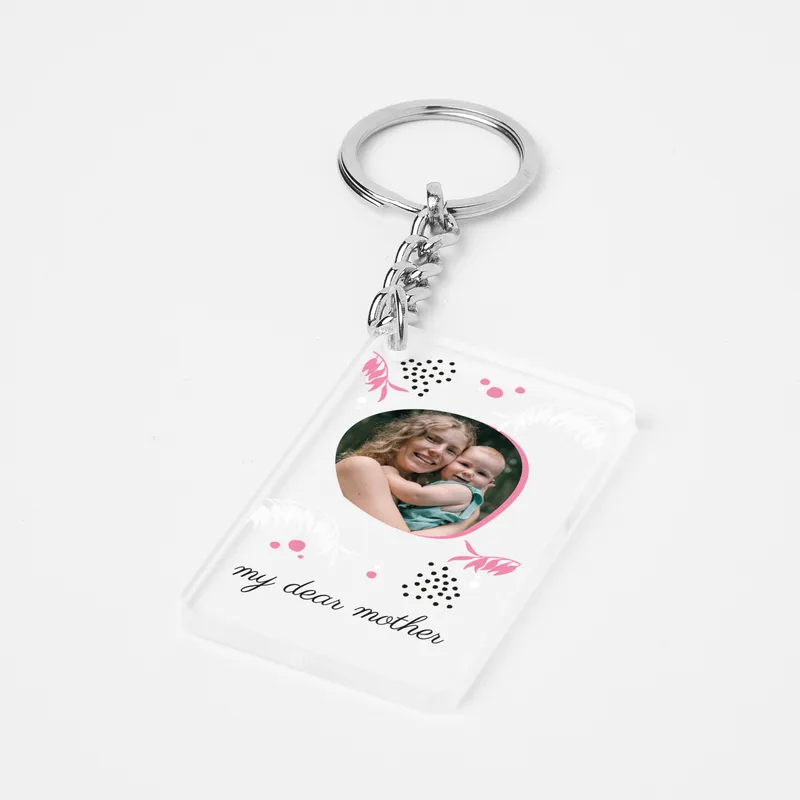 Gifts for Mother Photo Printed Keychain