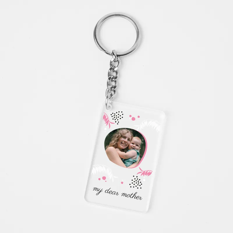 Gifts for Mother Photo Printed Keychain