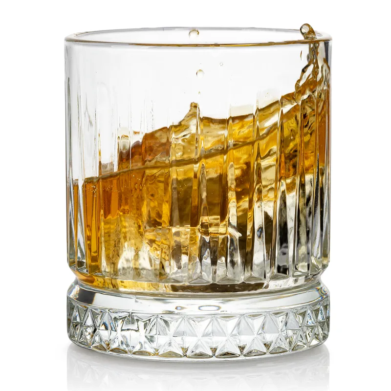 Glasgow 2 Piece Clear Whiskey Glasses Set as Gifts