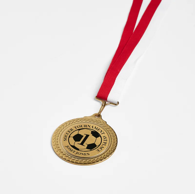 Gold Silver Bronze Medals for Tournament Champions