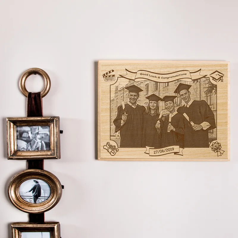 Personalised Graduation Wooden Photo Frame for Students