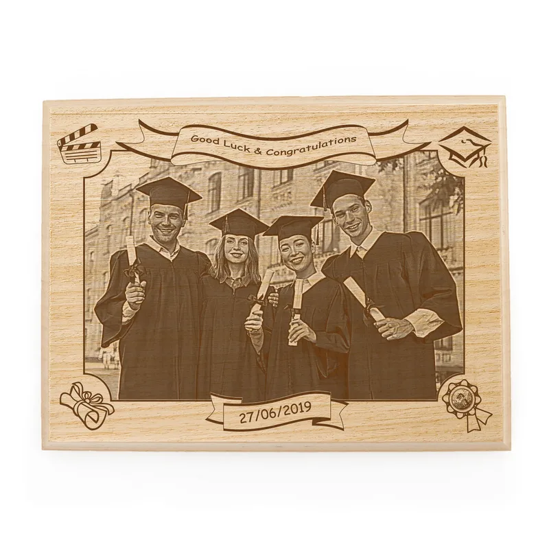 Personalised Graduation Wooden Photo Frame for Students