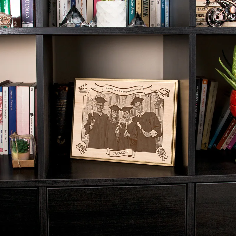 Graduation Gifts Wooden Photo Frame