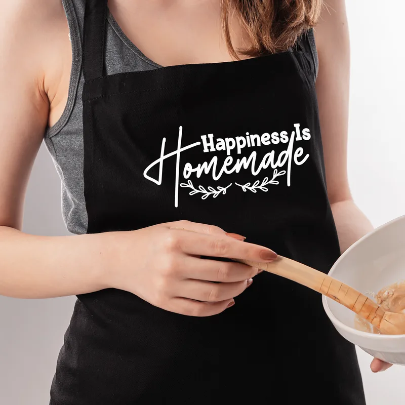 Happiness is Homemade Design Kitchen Apron