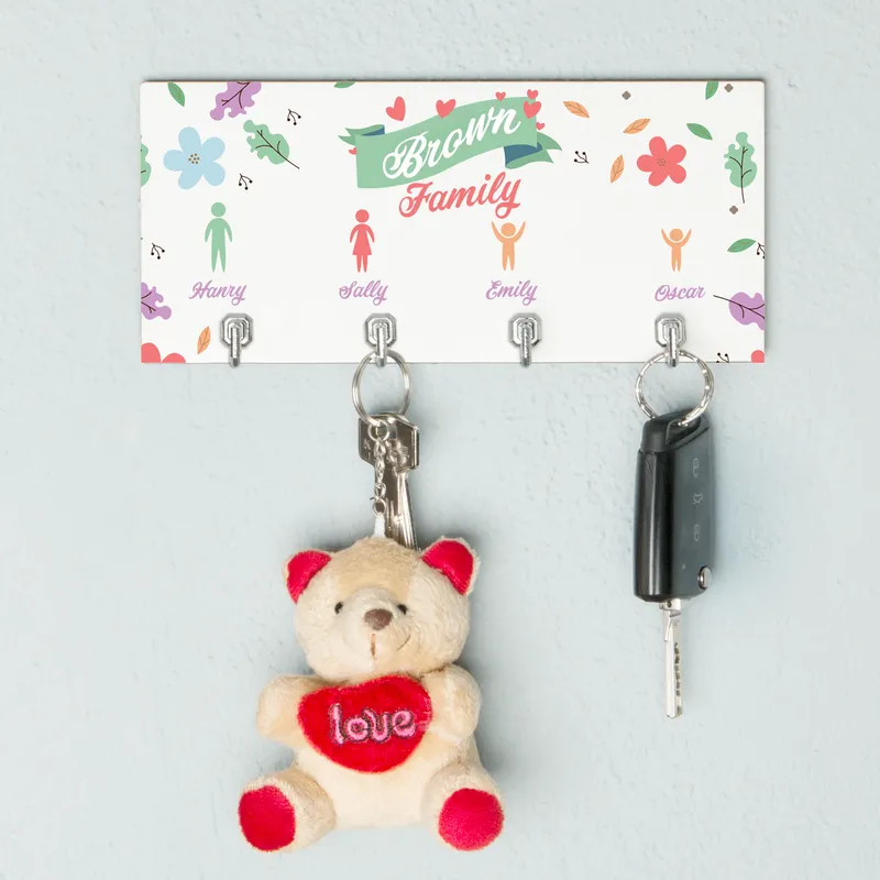 Personalised Teacher Appreciation Key Holder