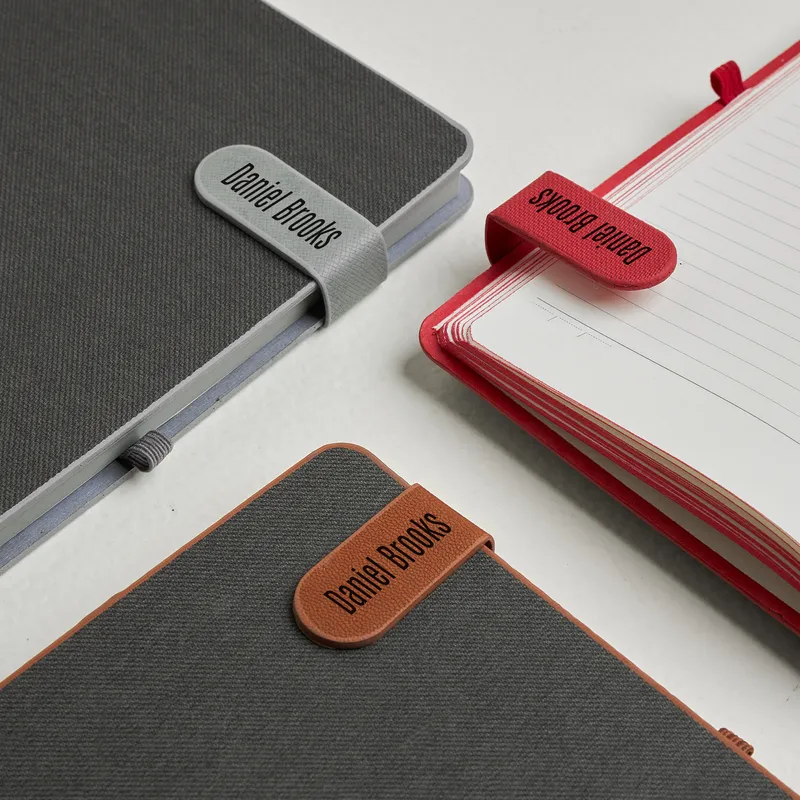 Hard Cover Leather Notebook with Magnetic Lock