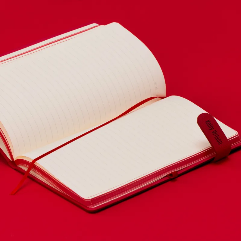 Personalised Leather Journal with Magnetic Closure