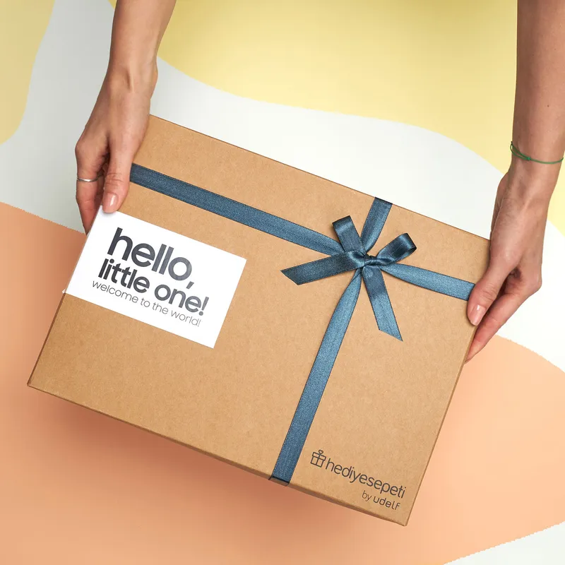 Hello Baby Gift Box for New Moms and Newborns