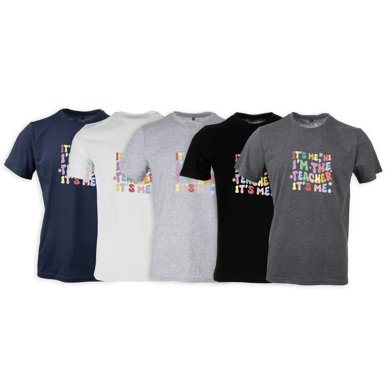 Hi I'm The Teacher T-Shirt Perfect for Back to School and Teachers' Day