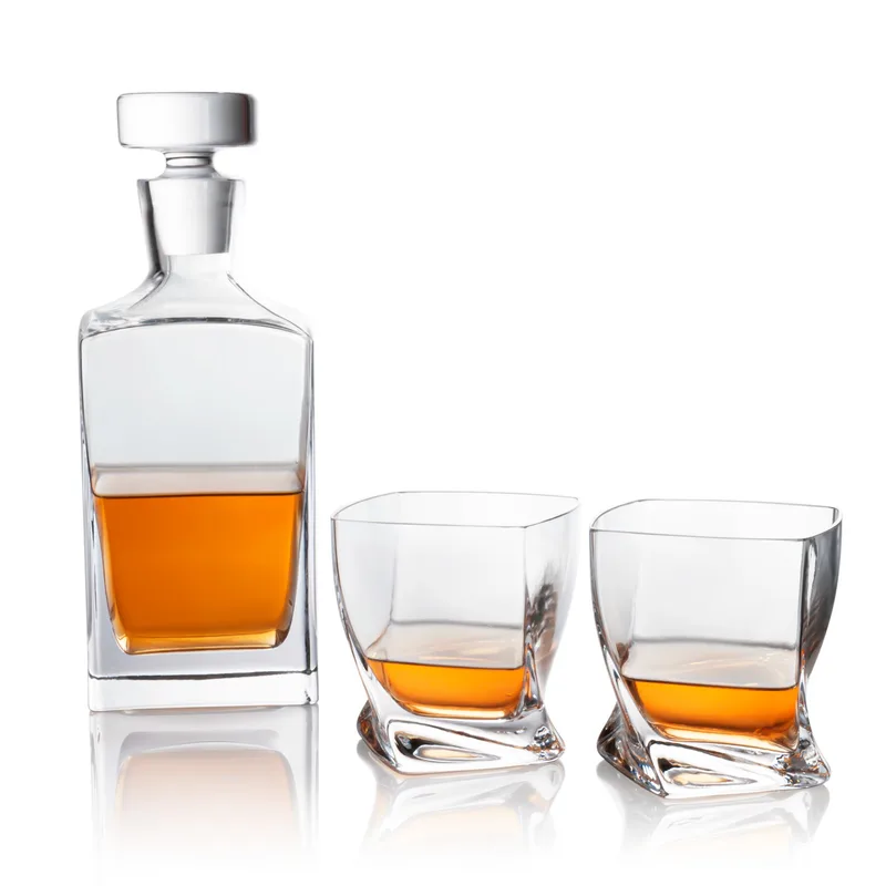 Highland Complete Whiskey Decanter Set
