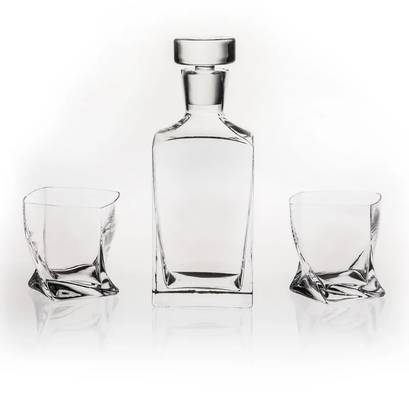 Highland Complete Whiskey Decanter Set