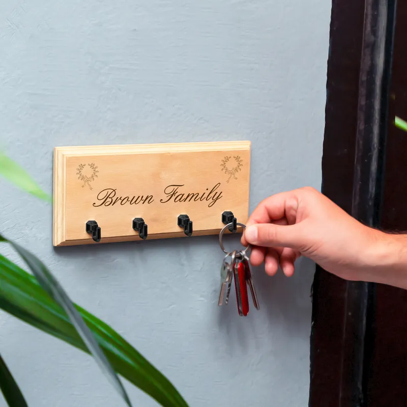 Home Gift Wall Keychain