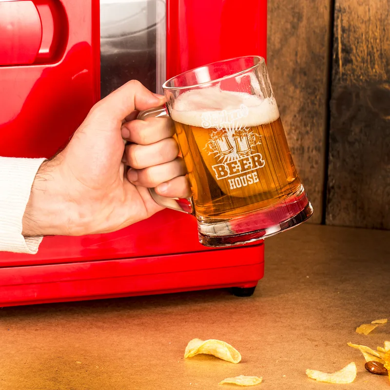 Personalised Engraved Beer Mug for Home Bar