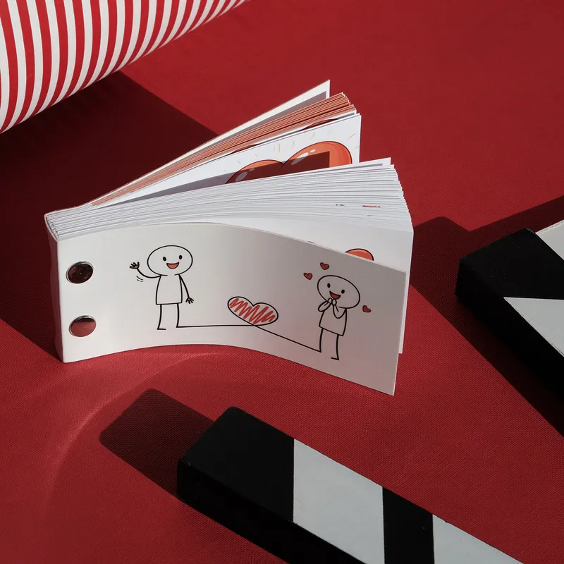 I Love You Animated Flip Book for Her