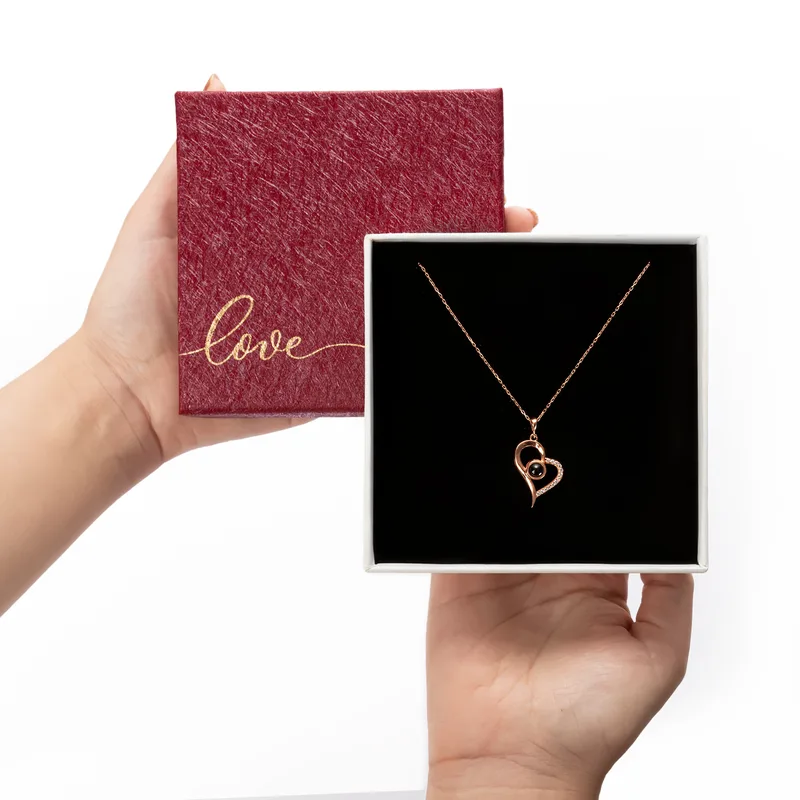 100 Languages I Love You Necklace Romantic Gift for Her