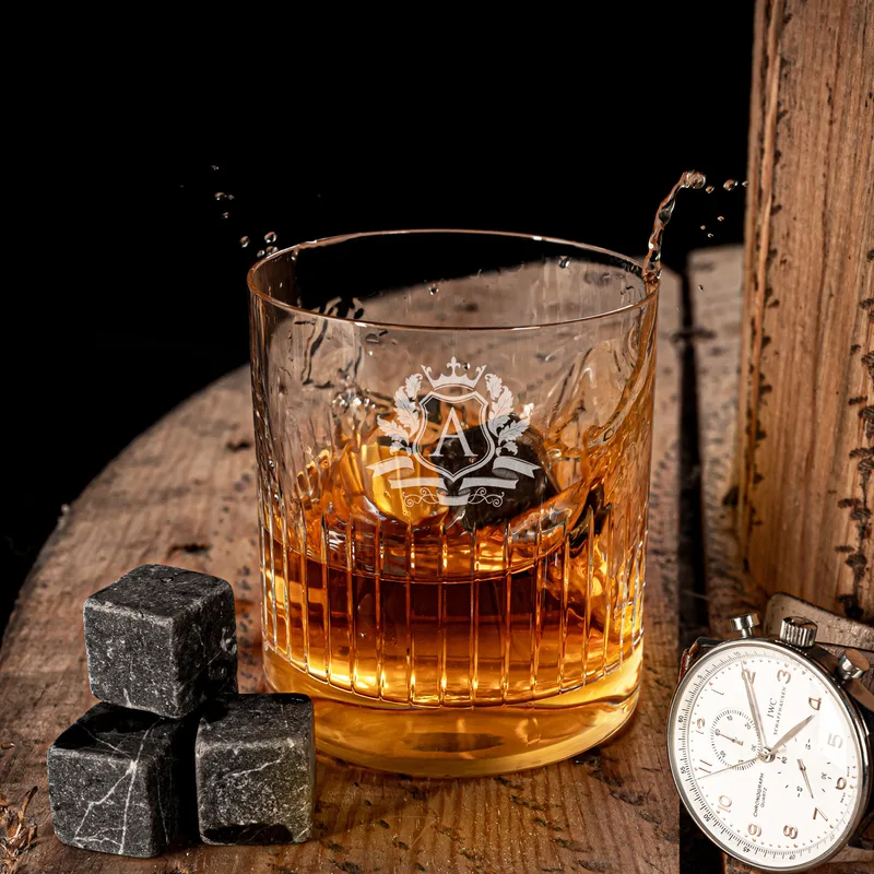 Initials Design Personalized Osaka Whiskey Set