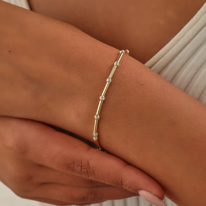 Italian Silver Necklace and Bracelet Set Perfect Gift for Her